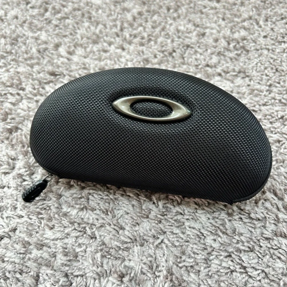 Oakley Soft Vault Sunglass Case Black Ballistic Nylon Zippered‎ Hard Shell Case
